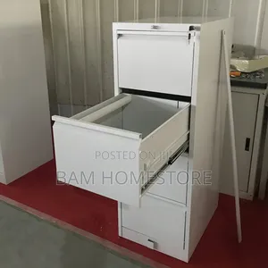 Heavy-Duty 4-Drawer Vertical Filing Cabinet