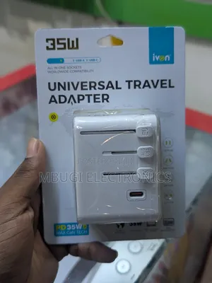 Universal Multiplug Original With Super Fast Charging Ports _Ivon