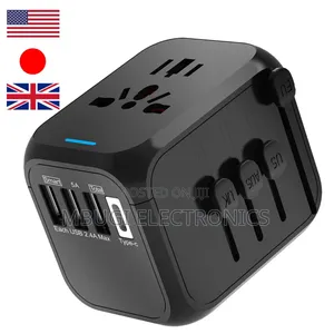 Universal Multiplug Original With Super Fast Charging Ports _Ivon