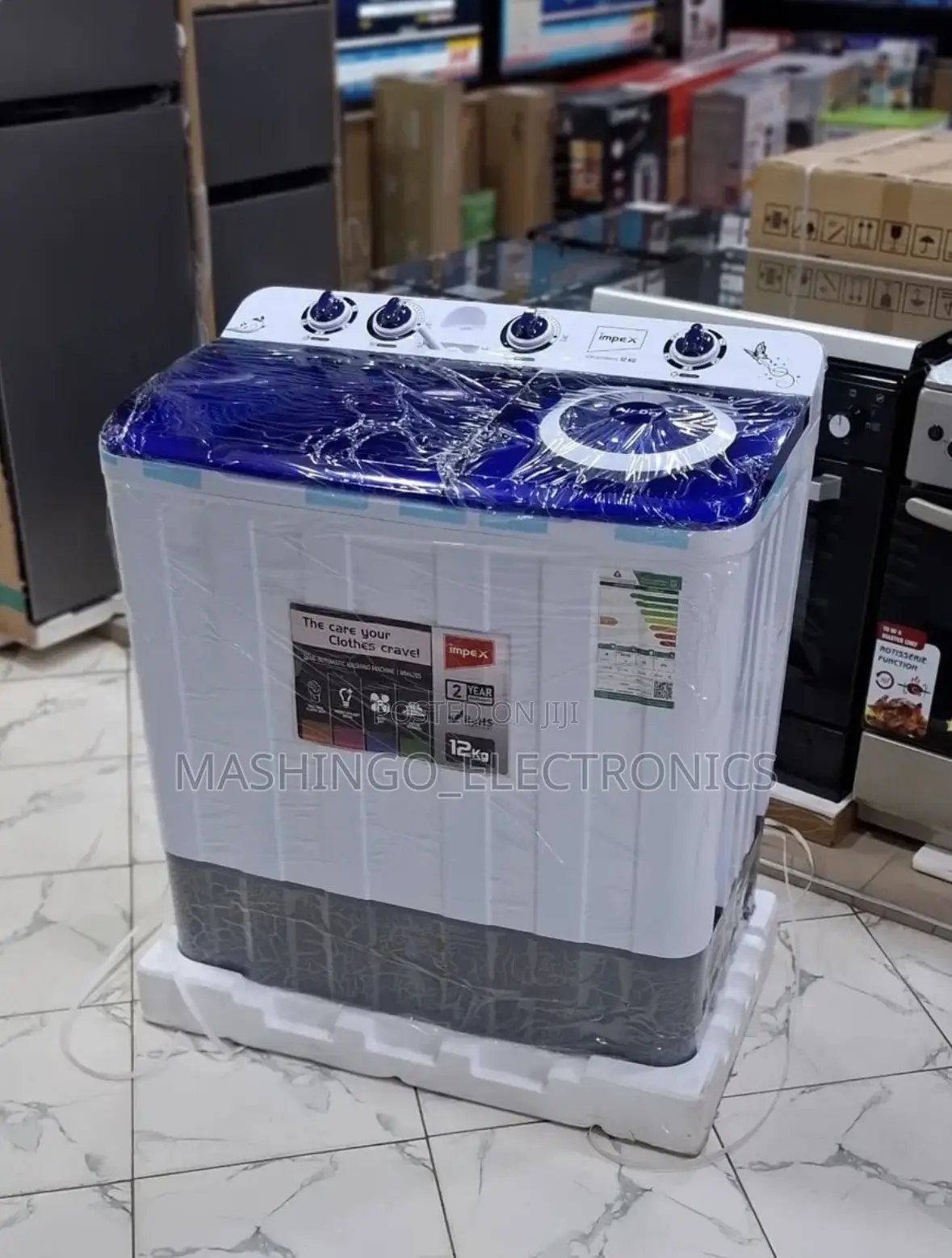 12 Kg Impex Washing Machines Twin-Tub