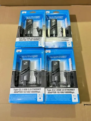 Type-C 3.1 / Usb 3.0 to Ethernet Adapter – Gigabit 10/100/1000mbps