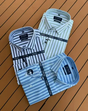 Men's Shirt New Brand Calvotti Material Cotton