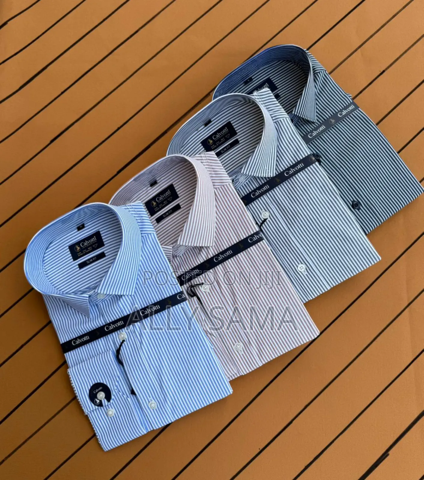 Men's Shirt New Brand Calvotti Material Cotton
