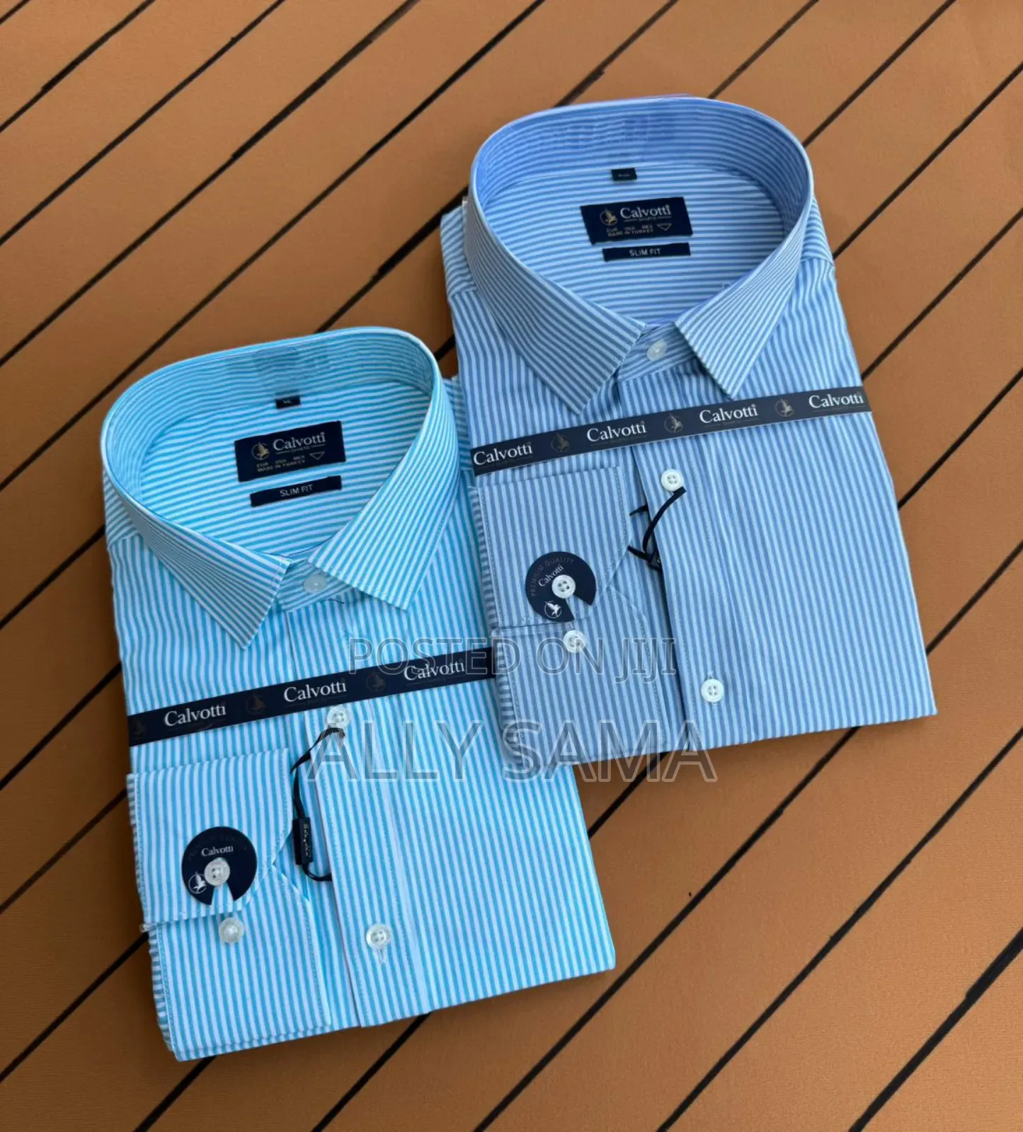 Men's Shirt New Brand Calvotti Material Cotton