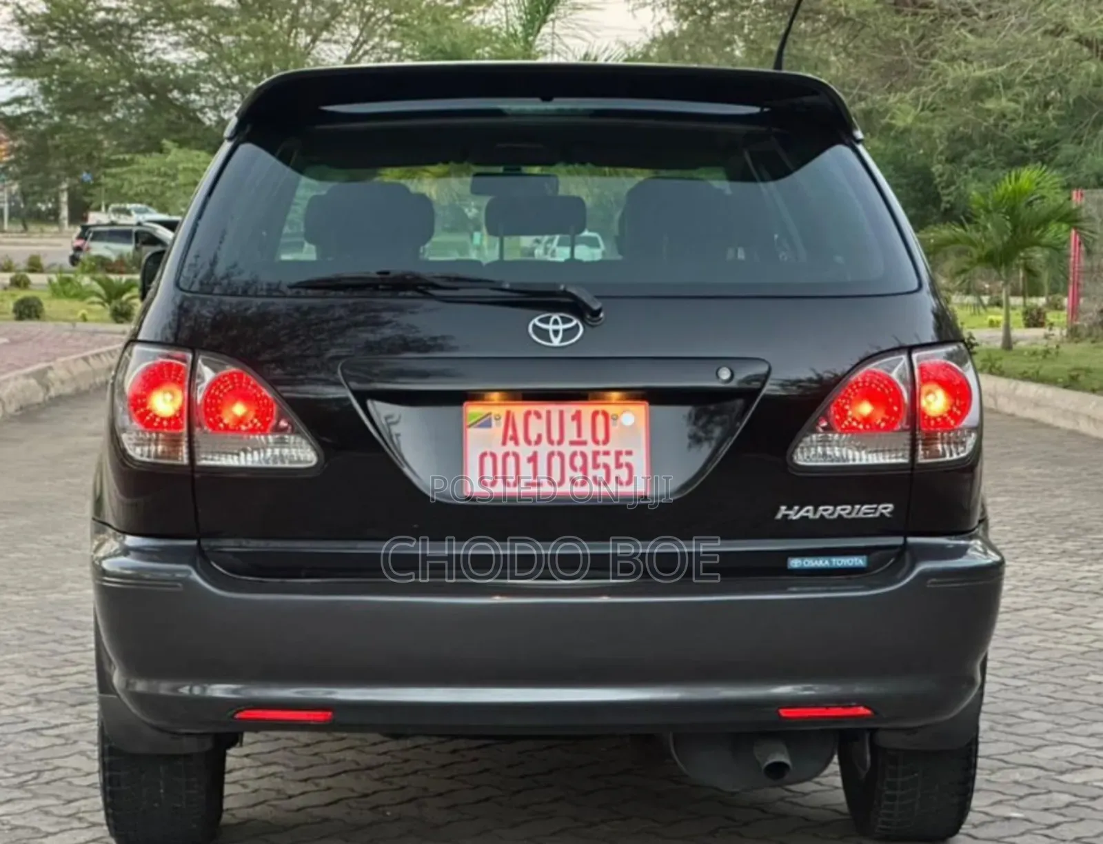 Toyota Harrier 2002 Black