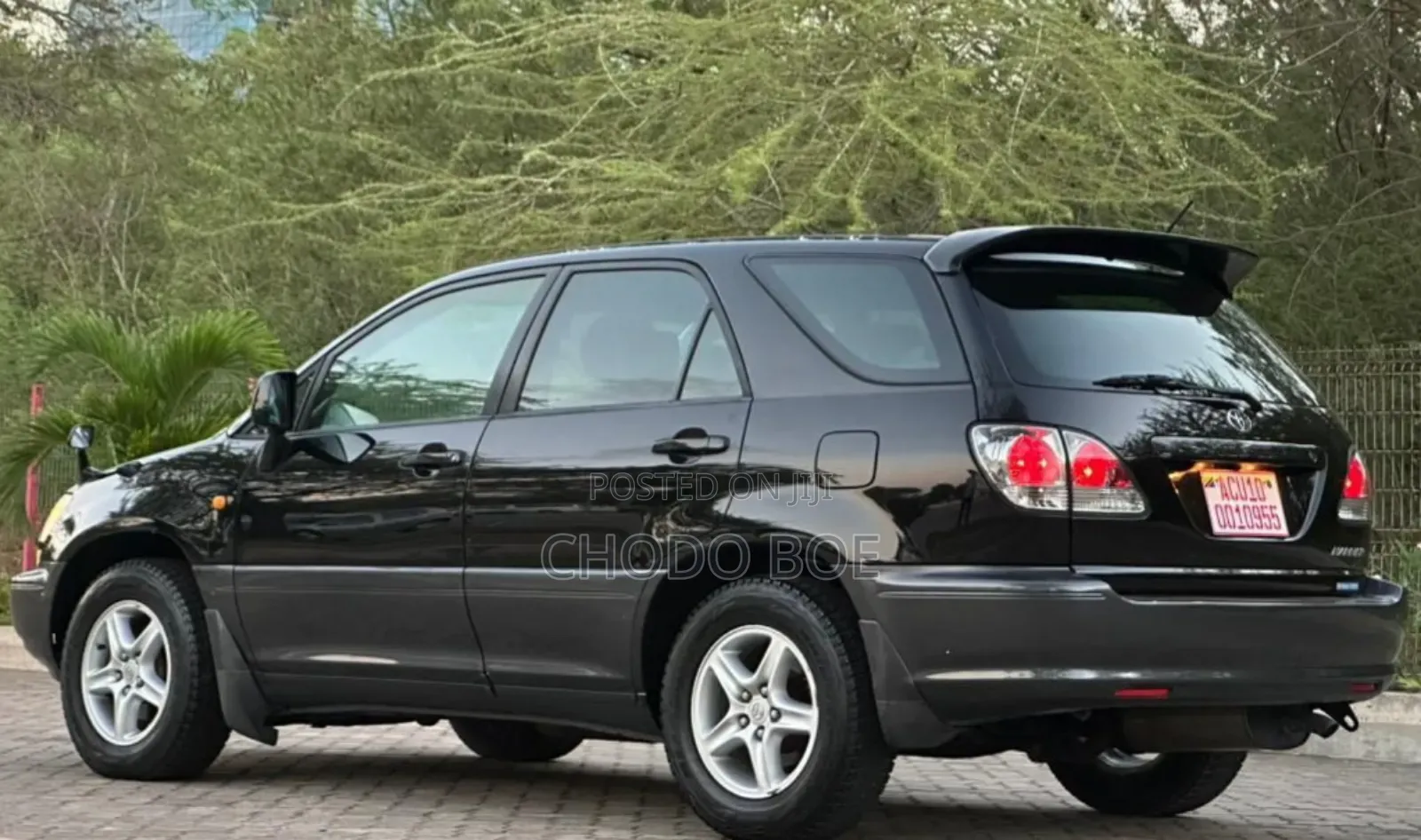 Toyota Harrier 2002 Black