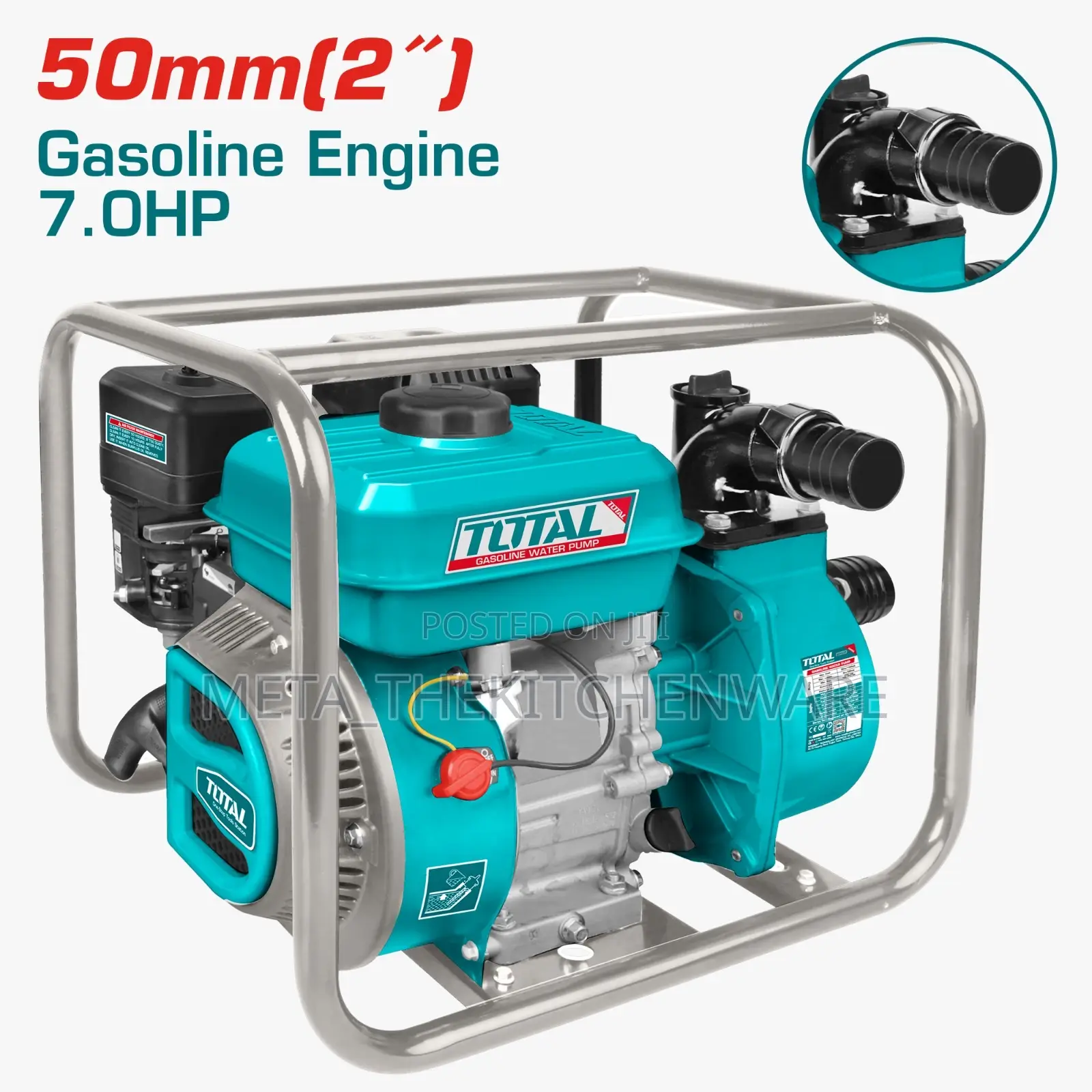 Total Gasoline Water Pump 2inch