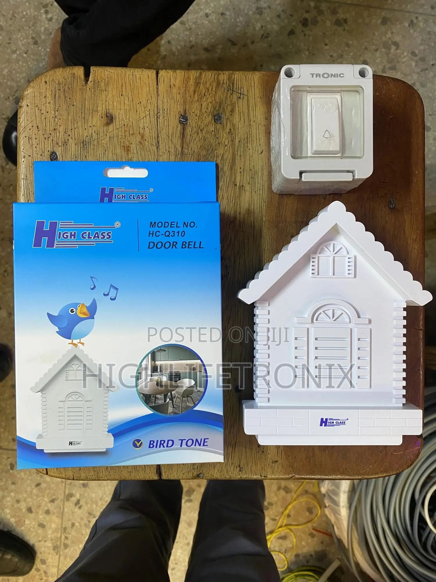 Door Bell With Waterproof Switch
