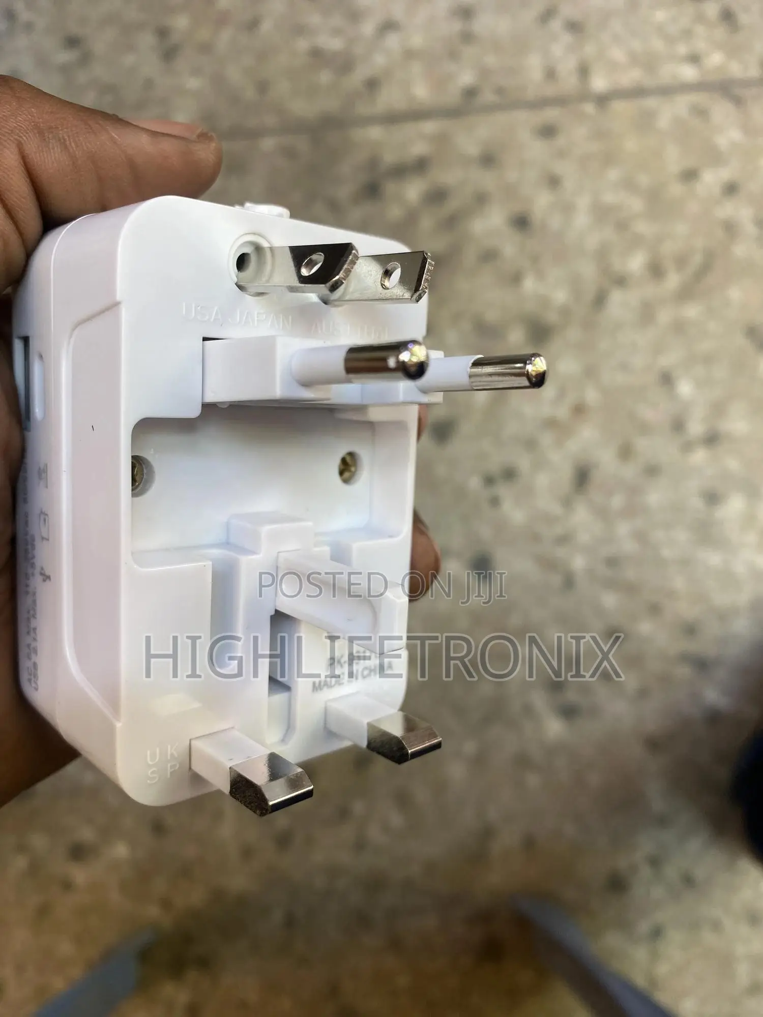 Multiplug Travel Adapter Usb Socket