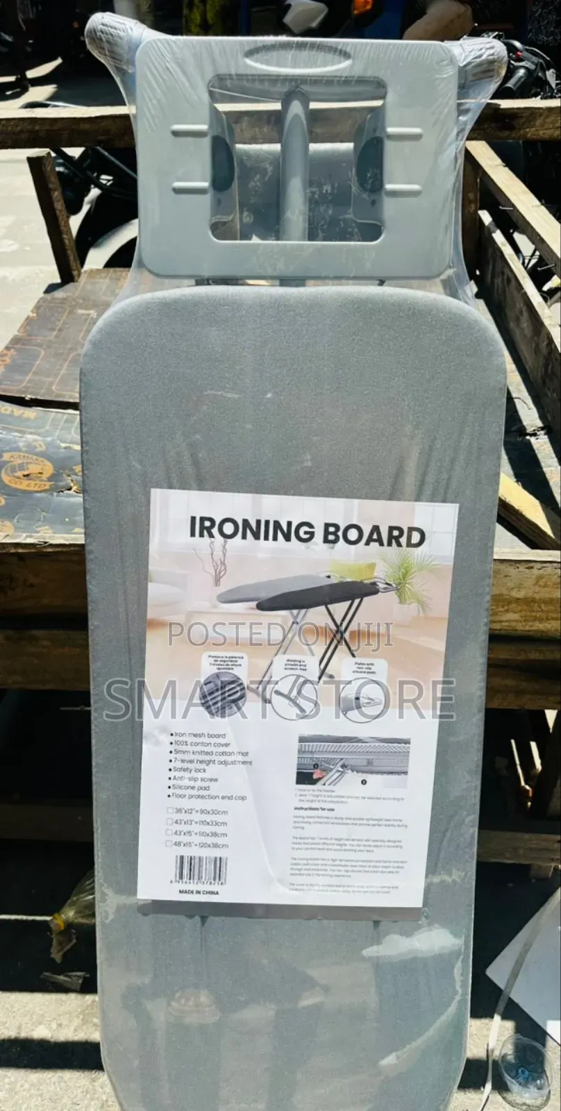 Iron Board – Heavy Duty Foldable Large Size