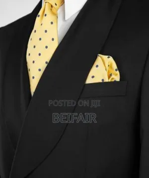 Two Buttons Black Suit