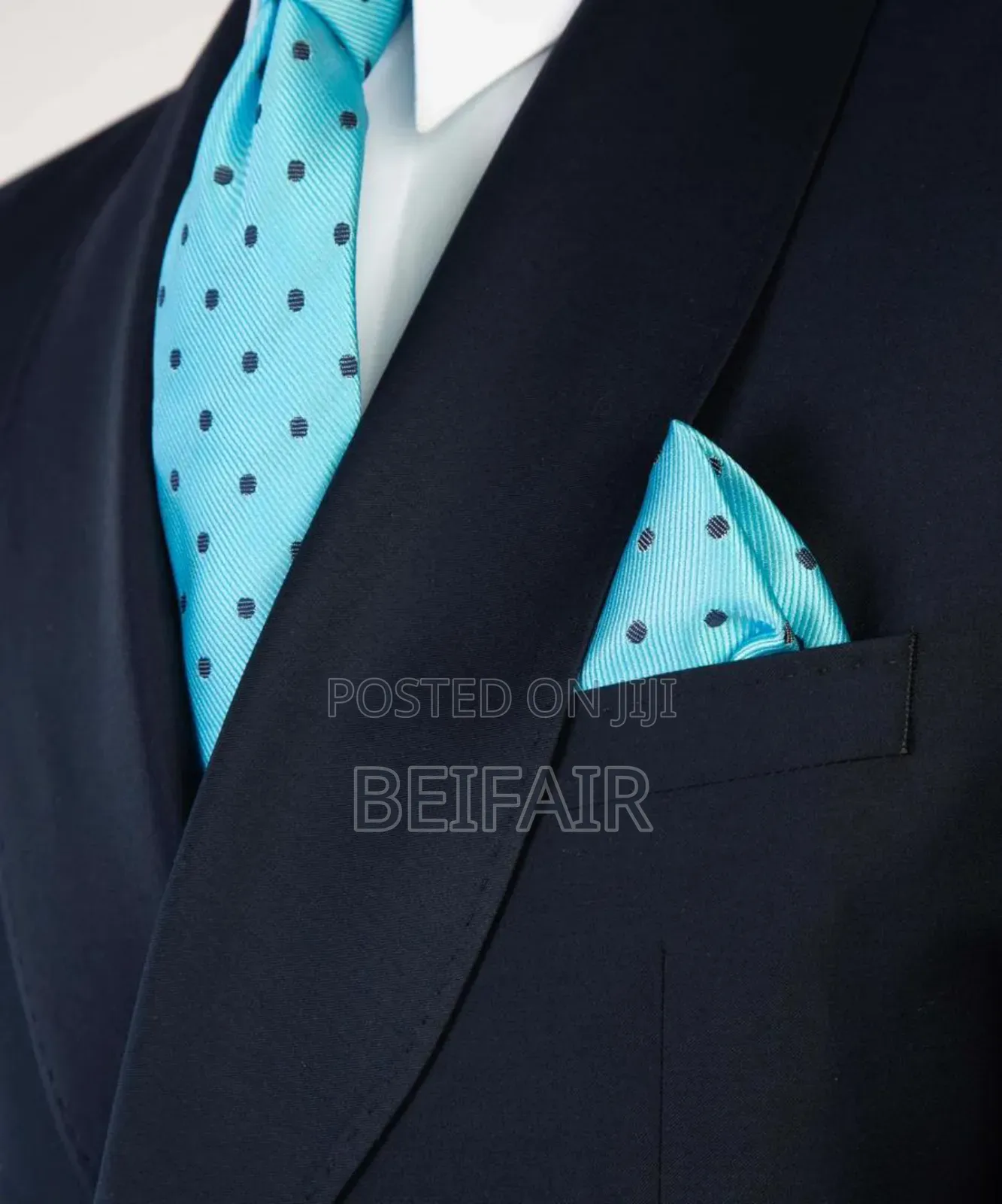 Dark Blue Double Button Suit