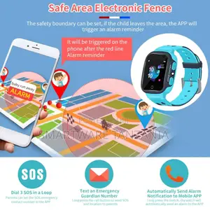 Hoco Y104 Kids Smart Watch 4g Gps Video Call Tracker Blue Boy Watch