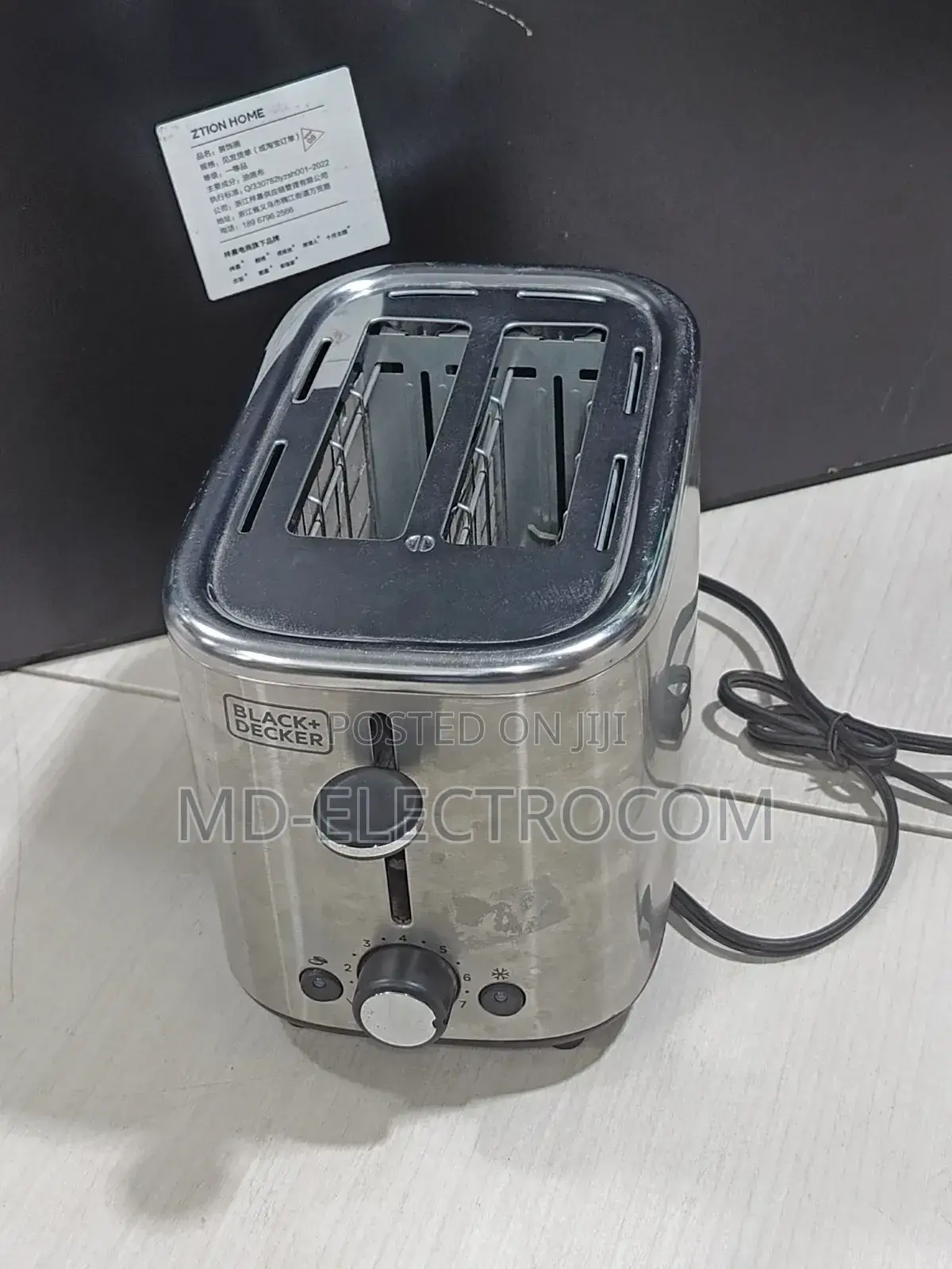 Black Decker Toaster