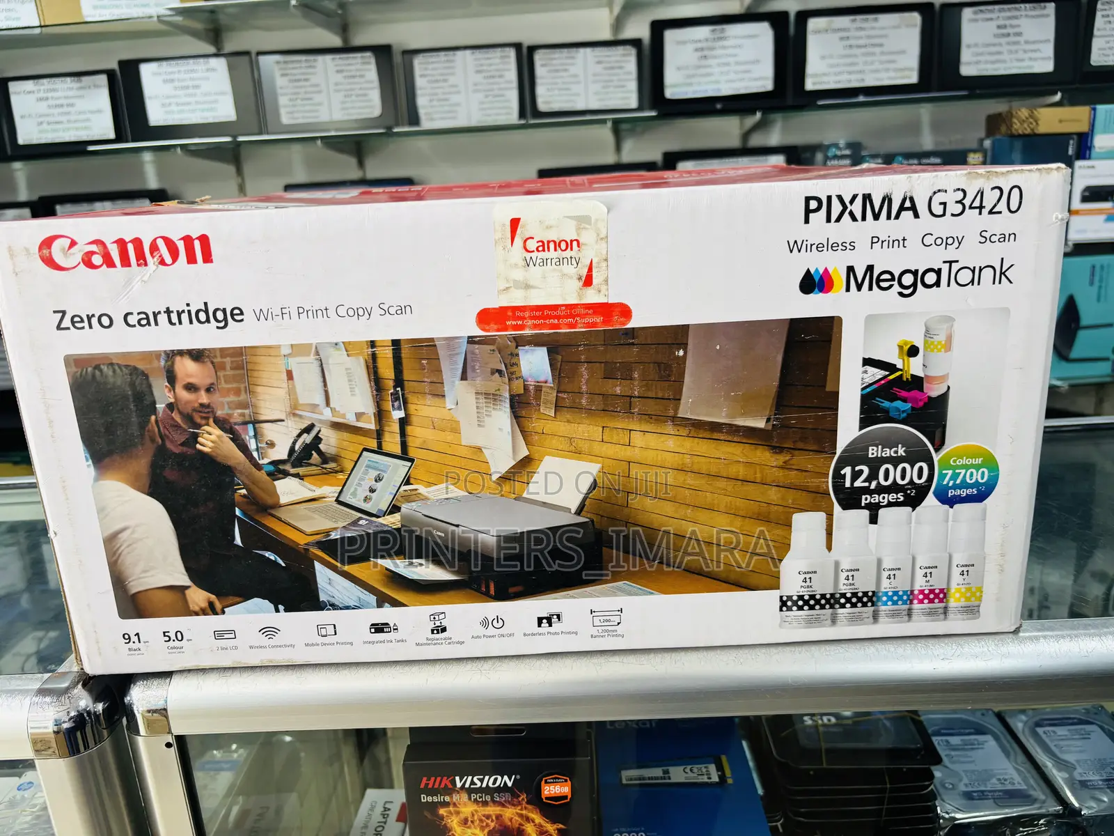 Canon G3420 – Ready for High-Volume Printing!