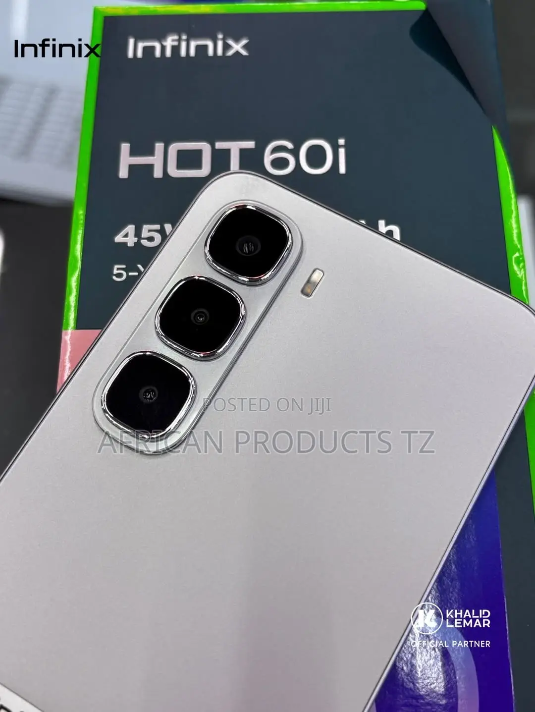 New Infinix Hot 60i 128 GB Silver