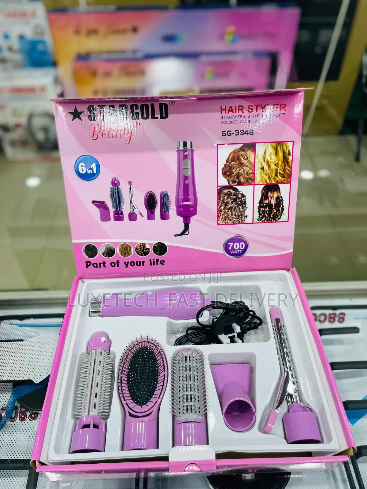 Stargold Beauty 6-in-1 Hair Styler