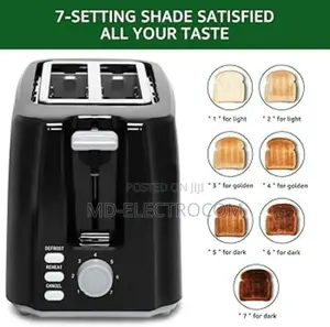 Black Nikai Nbt555s1 2-Slice Toaster