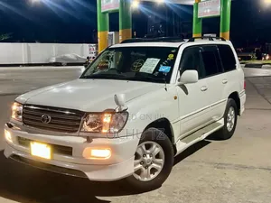 Toyota Land Cruiser 100 4.2 2006 White