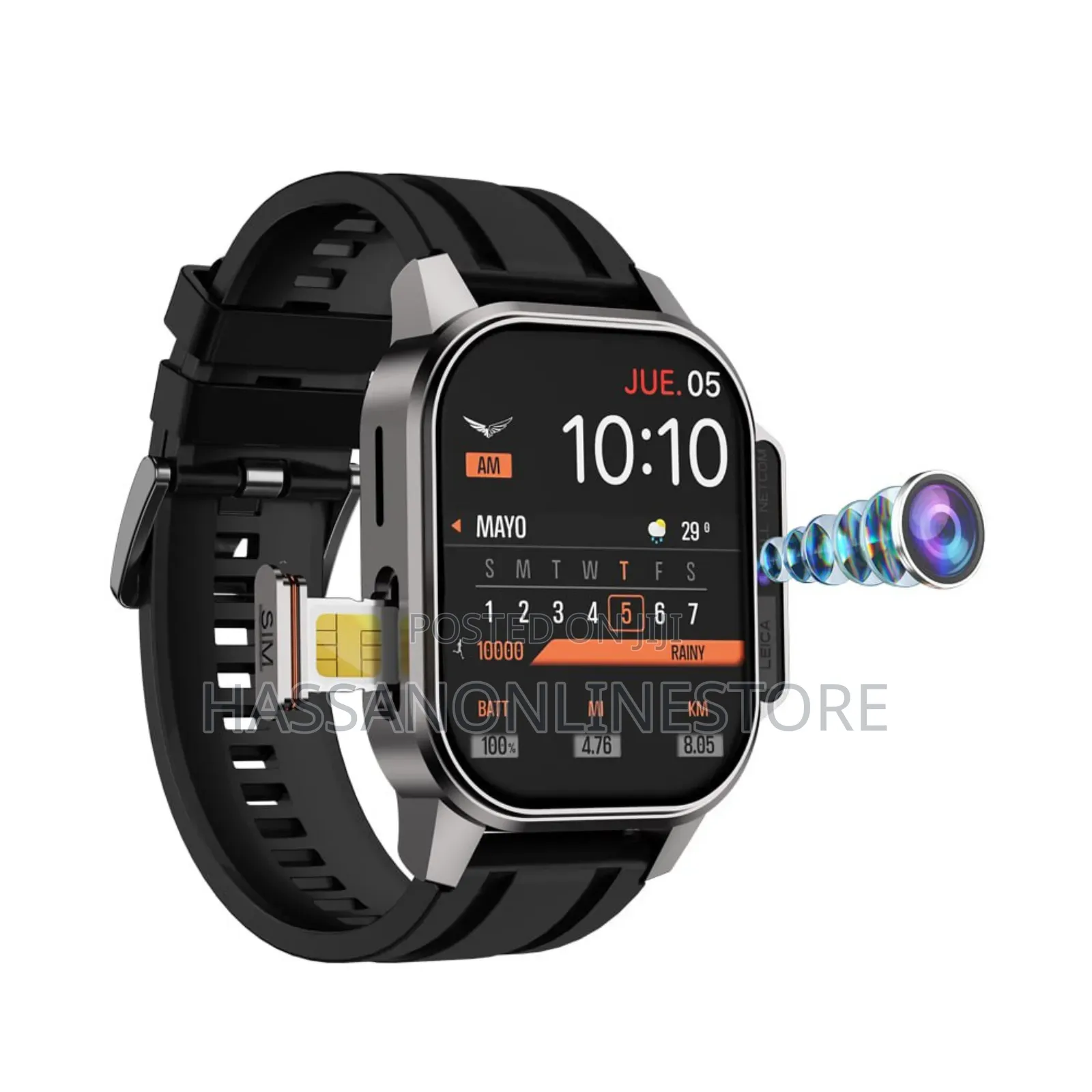 Porodo Spectre 4g Cellular Video Smart Watch