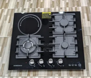 Homebase Built-in Cooker 3gas+1 Ceramic Electric
