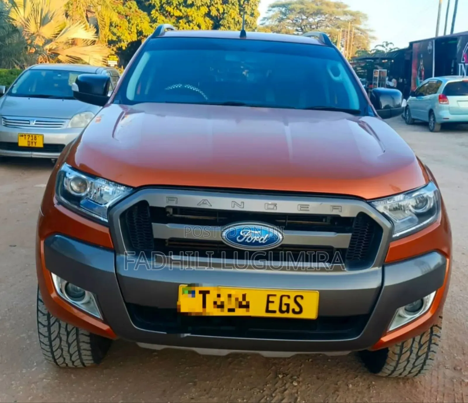 Ford Ranger 2015 Orange