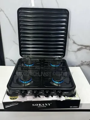 Sokany Sk-6004 Gas Stove Portable Four-Burner Cooktop