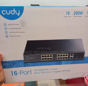 Cudy 16 Ports Poe 10/100mbps Unmanageable Switch