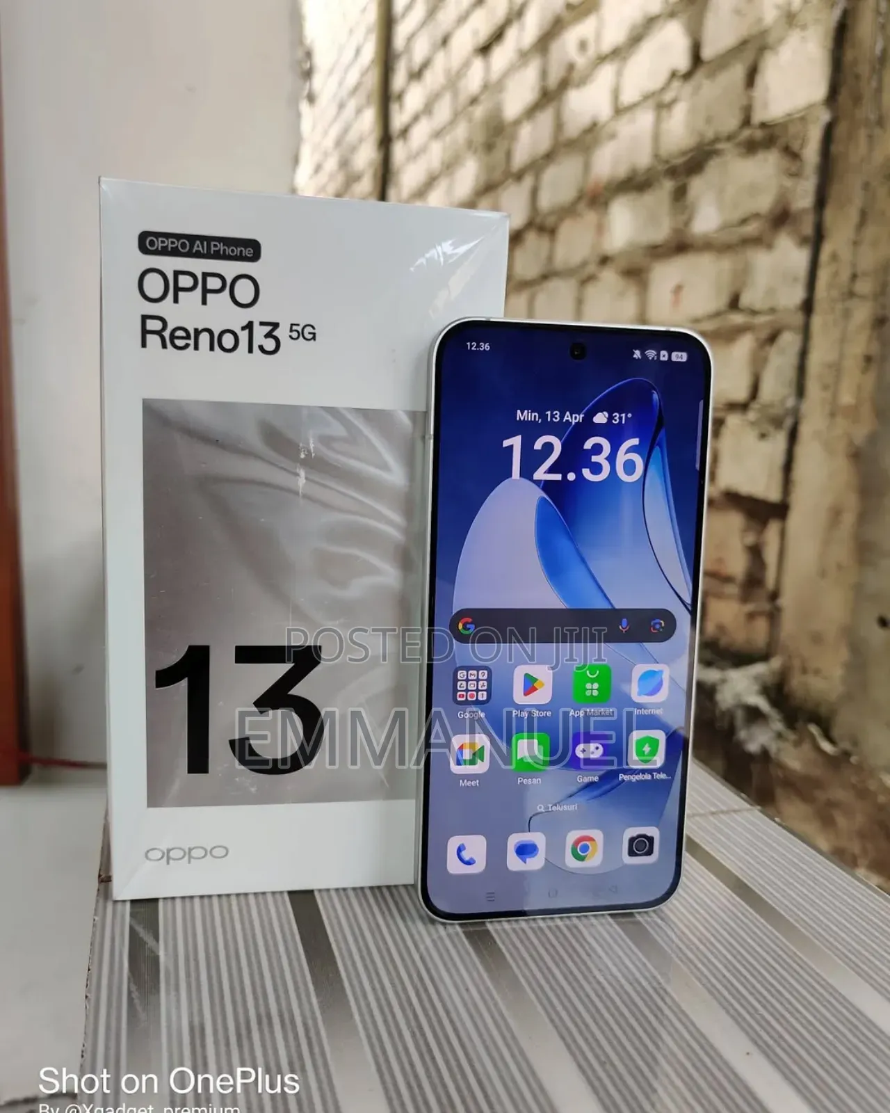 New Oppo Reno13 5G 256 GB White