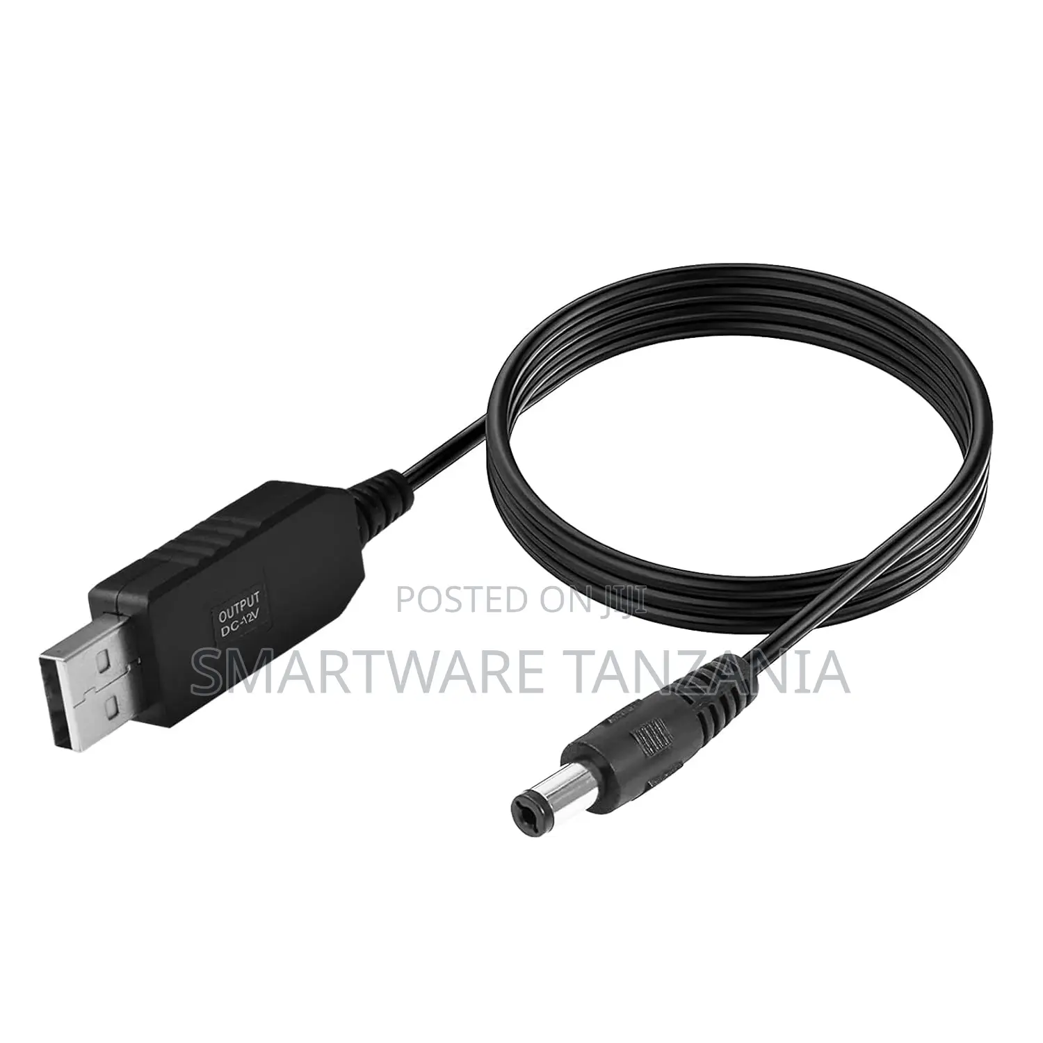 5v To 12v Step Up Cable, Usb Adapter With Dc Jack For Wireless Router