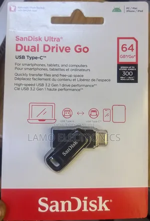Sandisk Ultra Dual Drive Go Usb Type-C 64gb Flash Drive