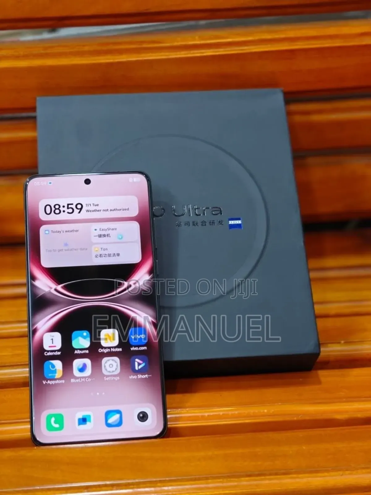 New Vivo X200 Ultra 256 GB Black