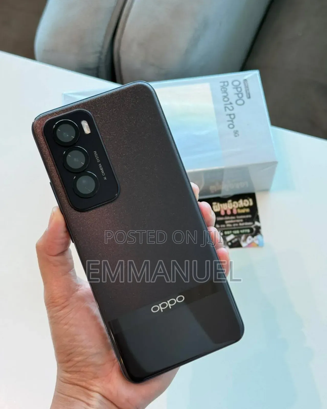 New Oppo Reno 256 GB Black