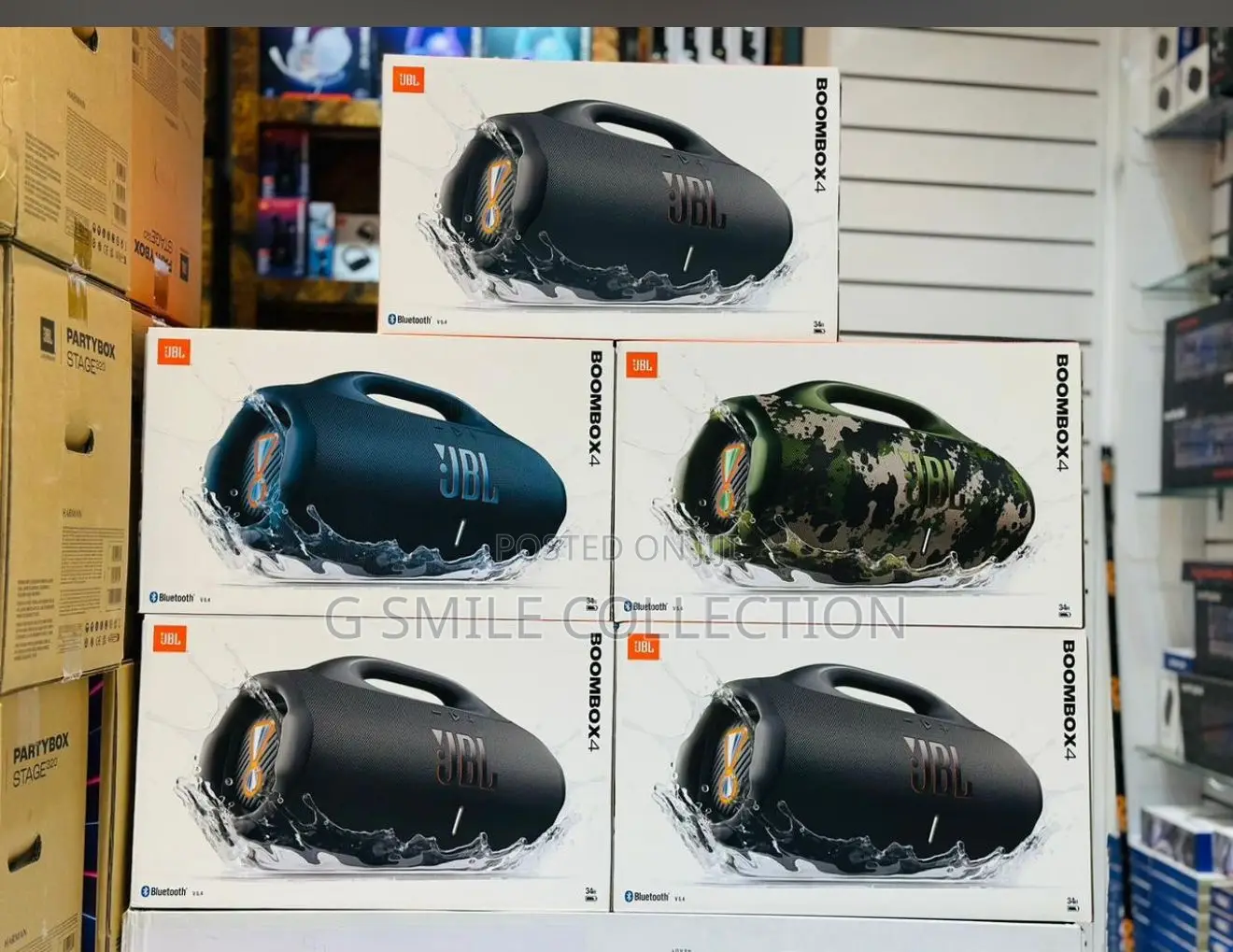 JBL Boombox 4 Portable Speaker