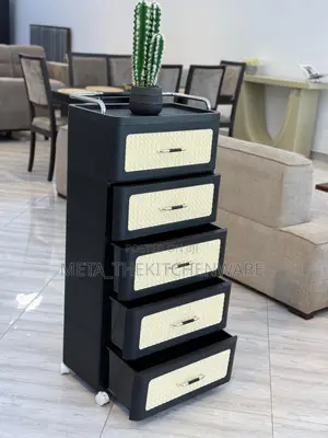 4 - Layer Multipurpose Plastic Storage Drawer With Wheels