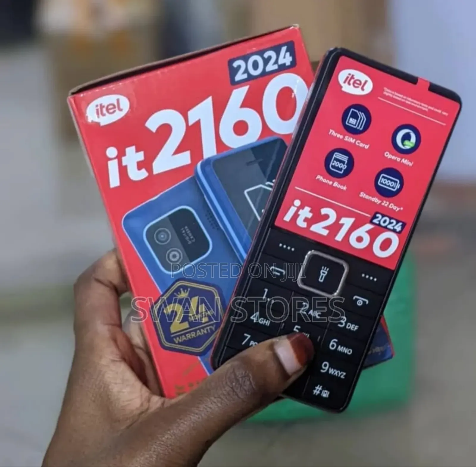 New Itel it2160 Black