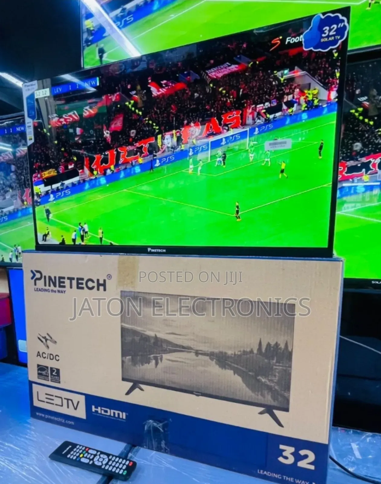 Pinetech 32 Inches Framelss Normal 
Tv