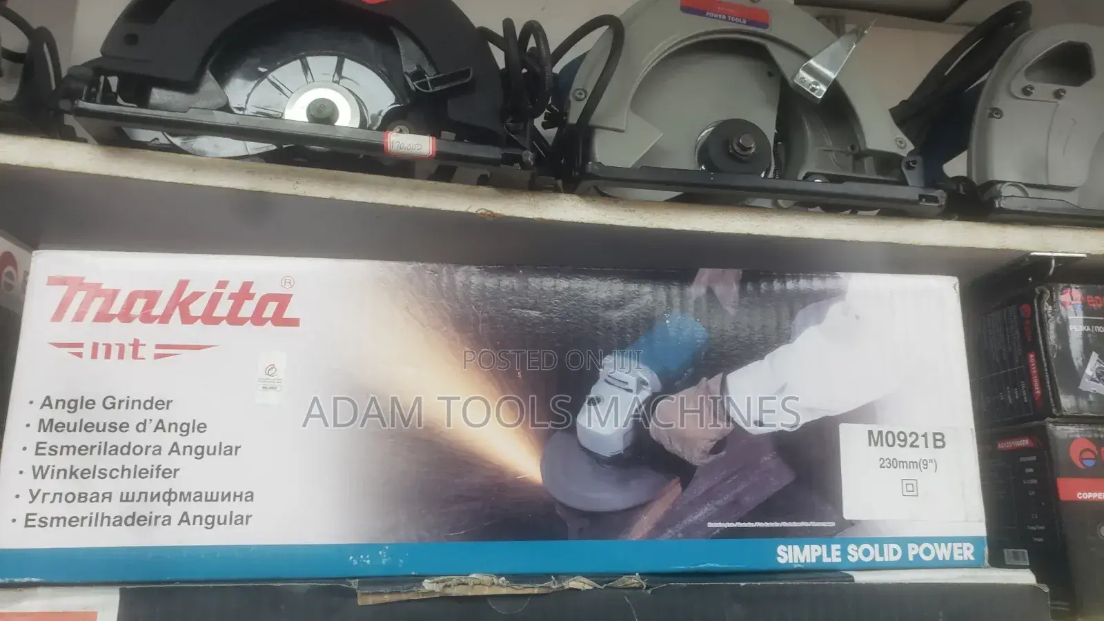 Grinder Makita 9"