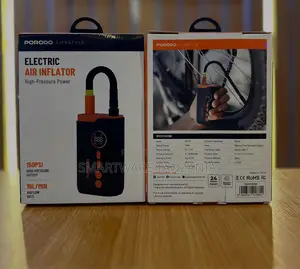 Porodo Lifestyle 4 Inflation Mode Heat Dissipation, Tire Inflator