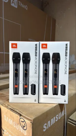 JBL Wireless Microphone 2pc Mic With Wireless Receiver