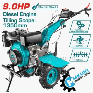 Diesel Power Till 9hp Key to Start Total Brand Available