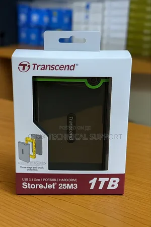 Transcend 1tb External Disk Drive - Usb 3.1