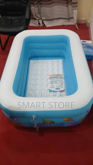 Swimming Pool With Electric Pump – Inflatable Pool 150 × 110 × 50 Cm