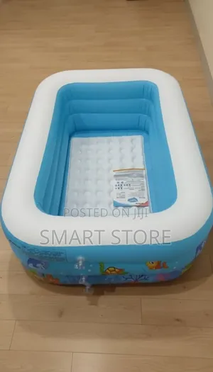 Swimming Pool – Inflatable Pool (3 Rings) | 150 × 110 × 50 Cm