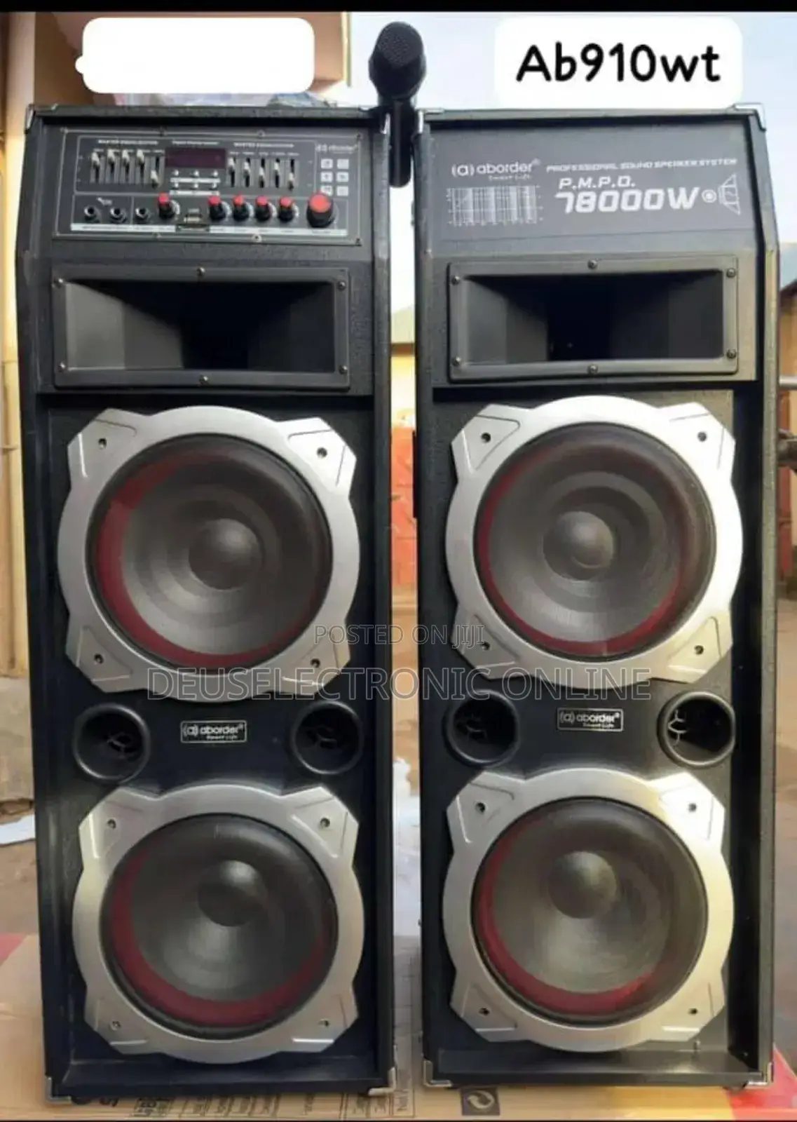 Aborder Double Speaker 78000w