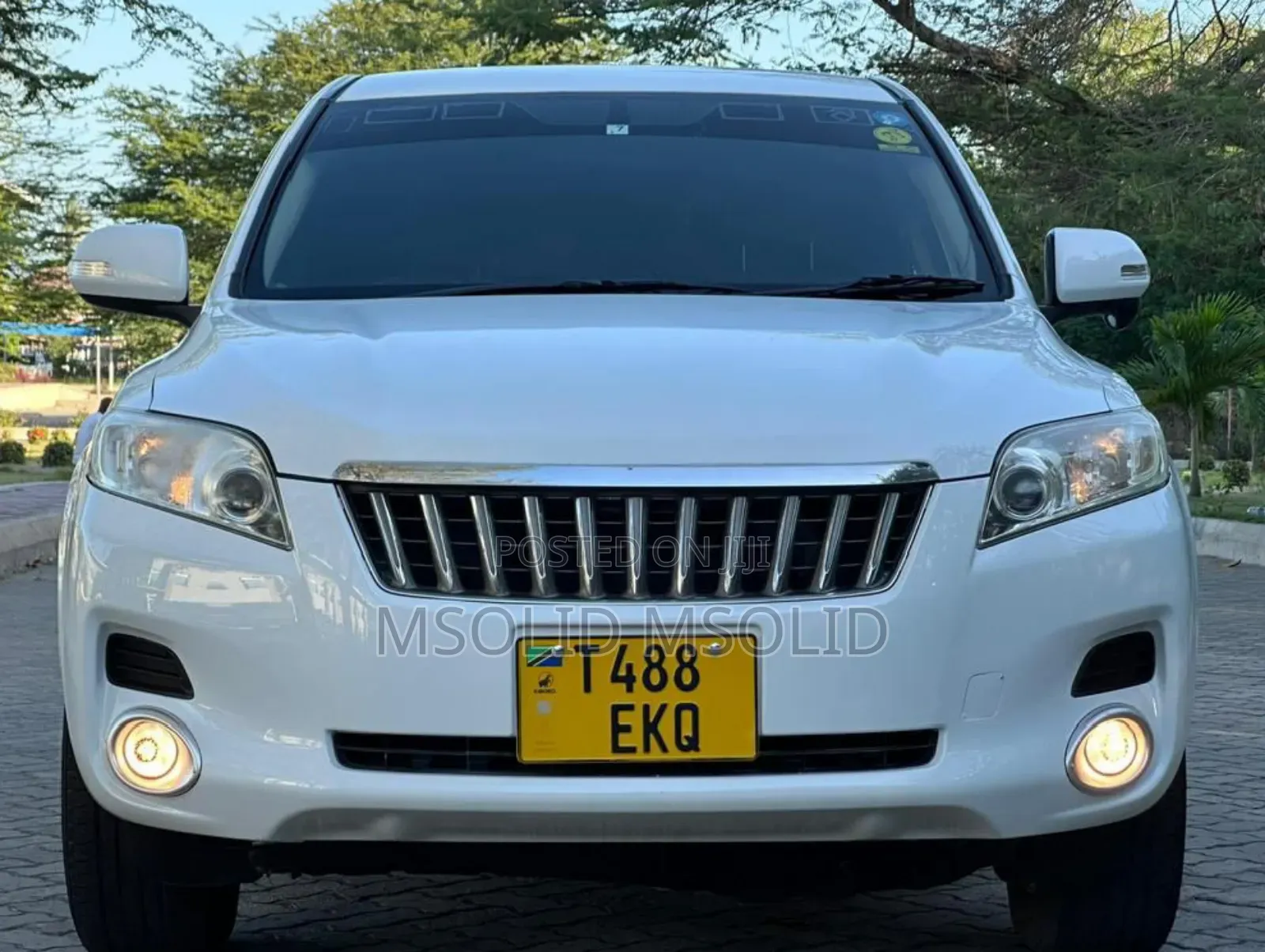 Toyota Vanguard 2009 White