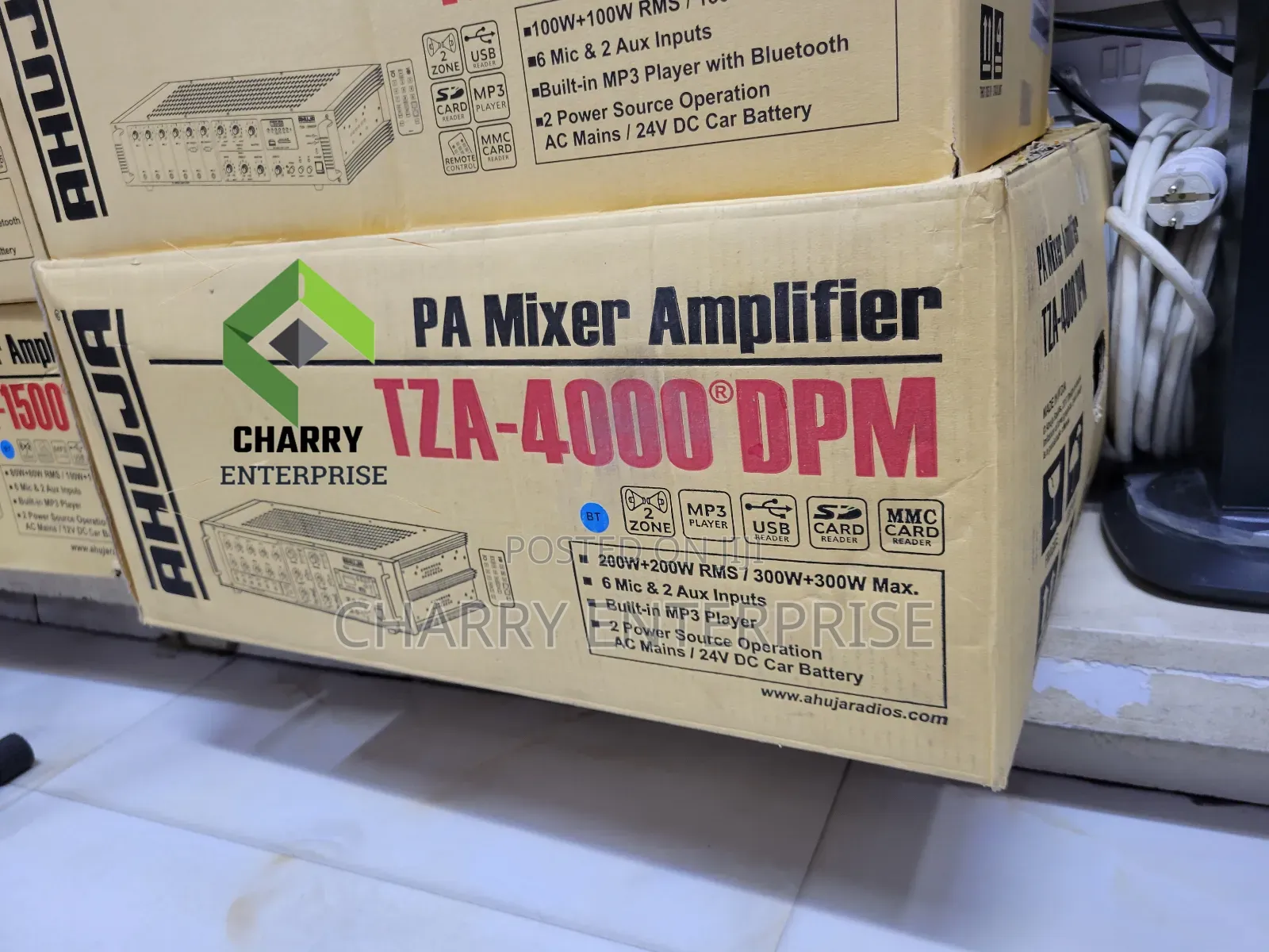 Ahuja Powerful Tza 4000 DPM 600 Watts Dual Zone Pa Mixer Amplifier