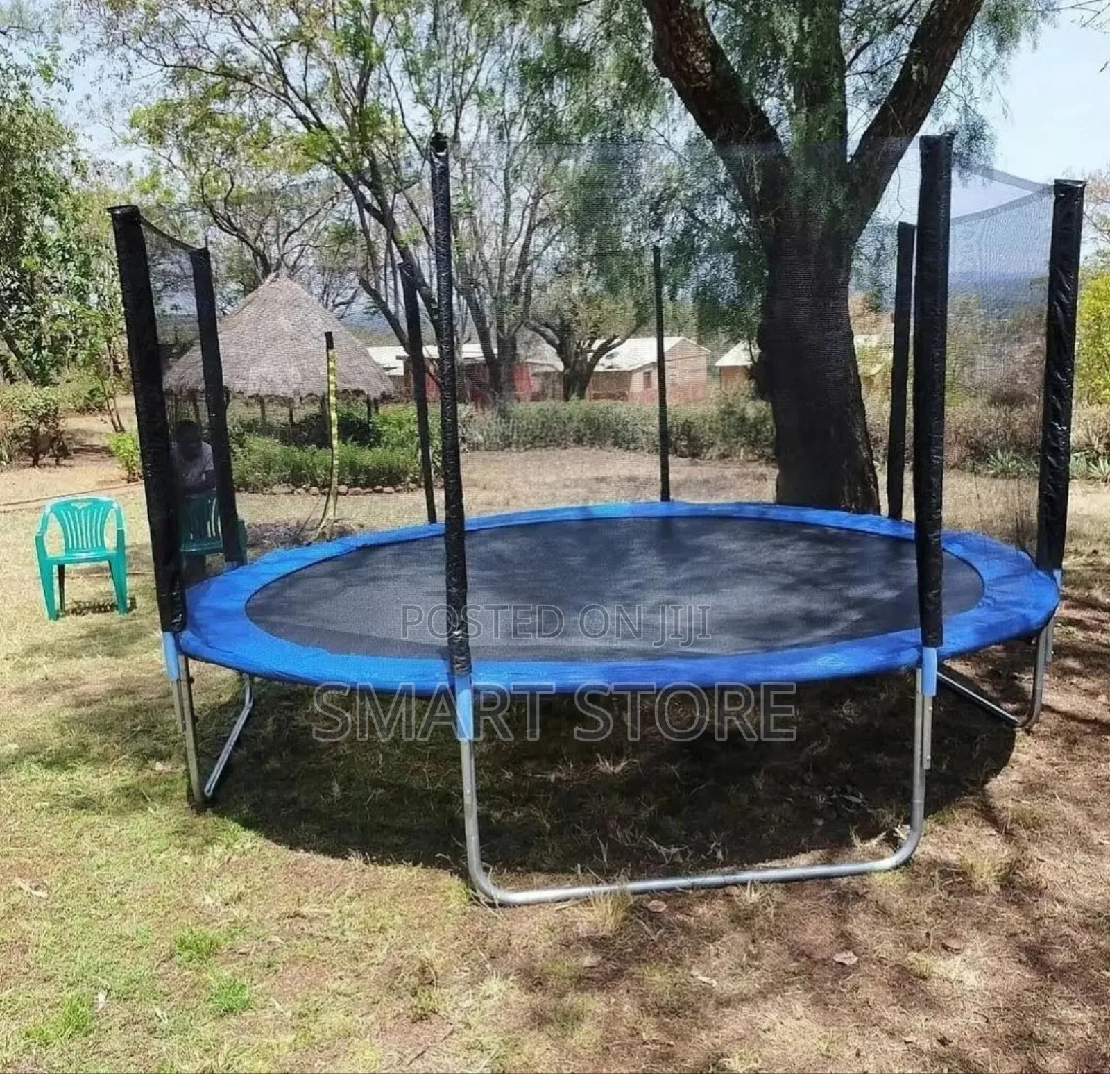 16ft Heavy Duty Trampoline – Large Size | Strong Frame |