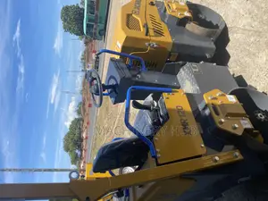 Driving Road Roller