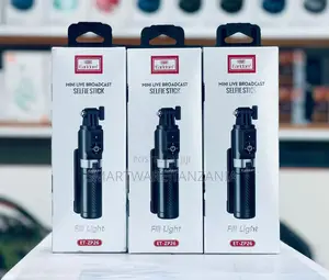 Earldom Et-Zp26 Mini Selfie Stick With Fill Light for Live Streaming